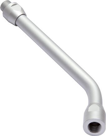 Tubo di prolunga, curvo, 450 mm senza ugello