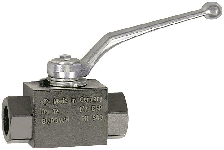 Hochdruck-Kugelhahn / Stahl Innengewinde G 5/8 / Hochdruckausf. 103518