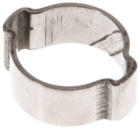 collier de serrage à 2 oreilles 11 - 13mm, 1.4307 (W4)
