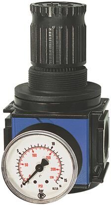 Régulateur de pression -variobloc- / G 1/4 / 0,5 - 10 bar / 1800 l/min / avec manomètre 100652