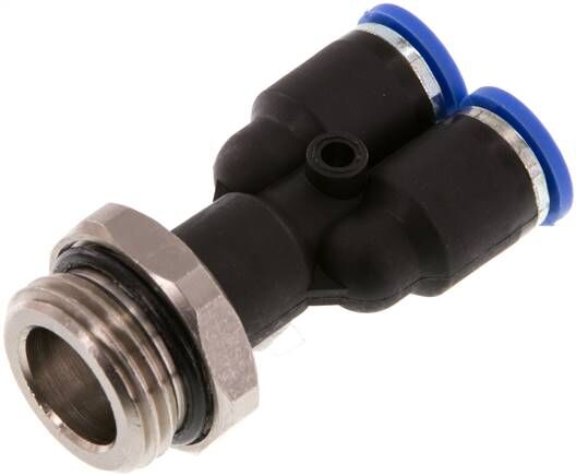 Connettore a Y push-in G 1/2"-8mm, standard IQS
