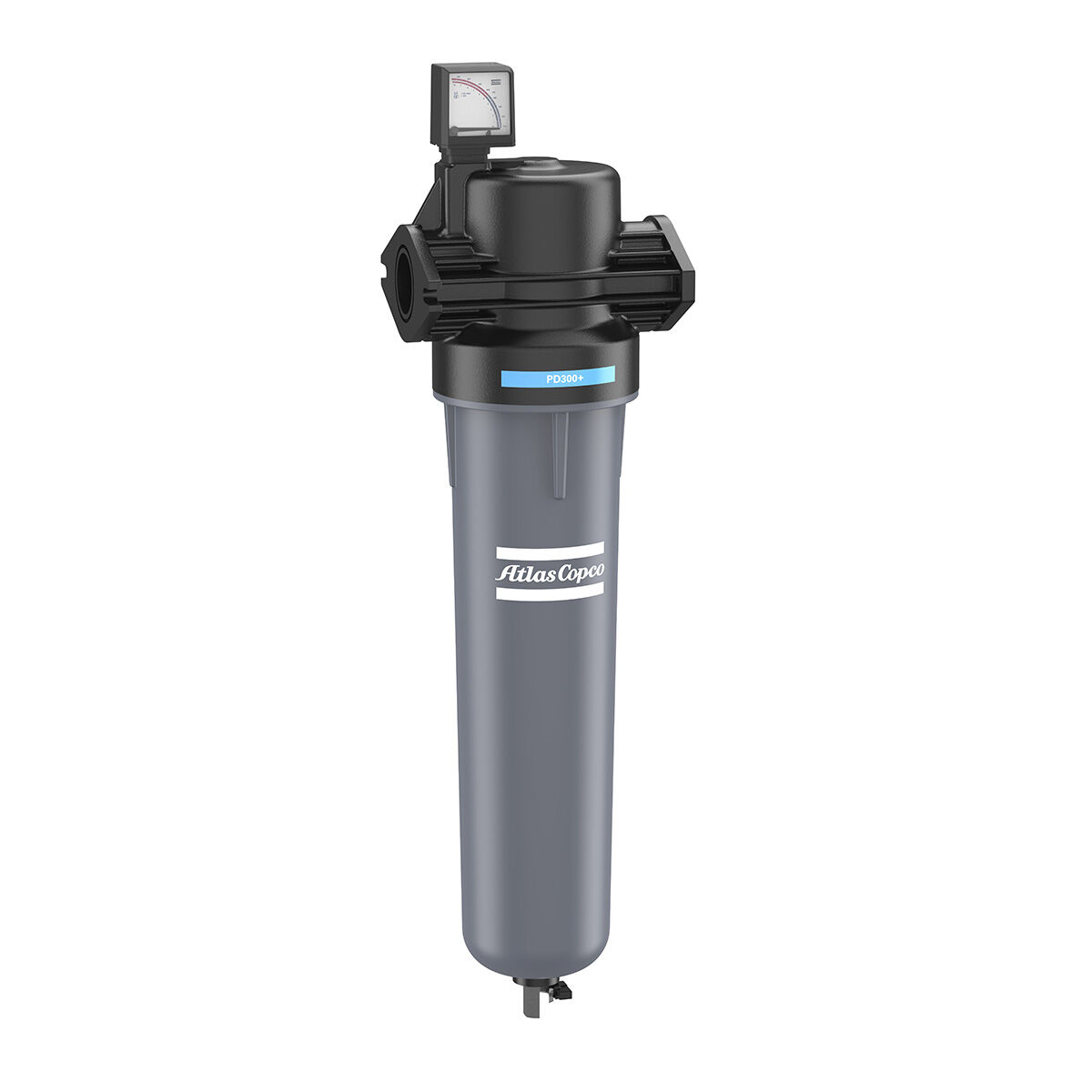 Filtro a coalescenza ad alte prestazioni Atlas Copco PD 300+ senza inPASS
