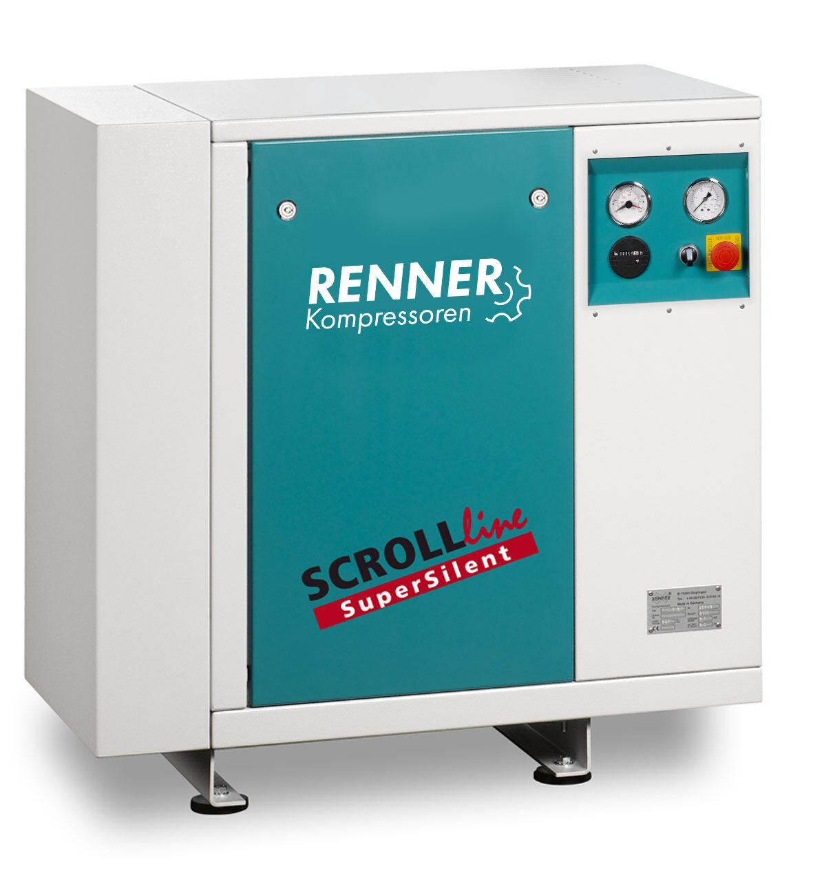 RENNER-Kompressor SL-S 7,5 - SuperSilent ölfreier Scrollkompressor