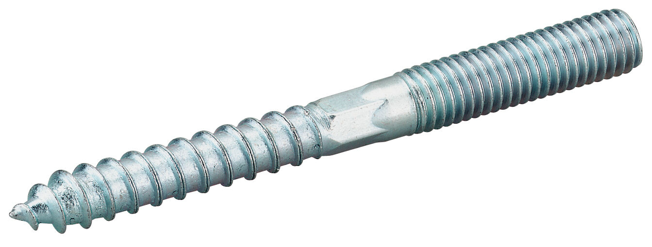 Hanger bolt for pipe clamps