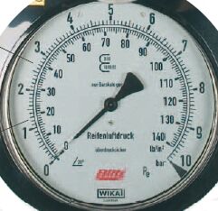 Manometer Ø 160 Blitz 750707