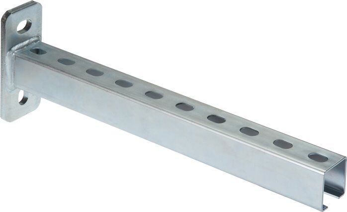 Supporto braccio 38/40, estensione 480mm, acciaio inox A4