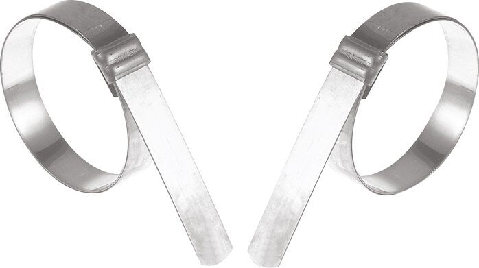 Collier de serrage Band-It Jr. 201 12,7 (1/2")x0,76mm, jusqu'à 63,5mm
