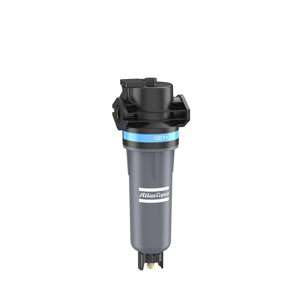 Filtro a carboni attivi QD 7+ di Atlas Copco senza inPASS