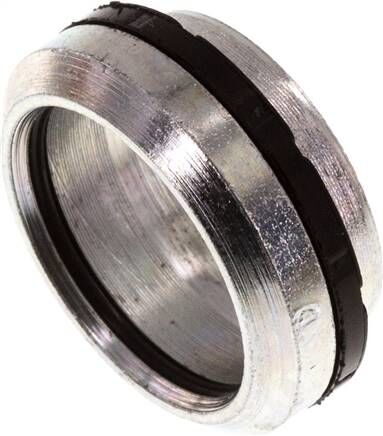 Anello di taglio in acciaio zincato con guarnizione in elastomero 18 L (M26x1,5)