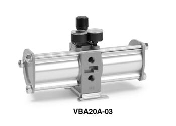 Amplificatore di pressione SMC VBA22A-F03GS SMC