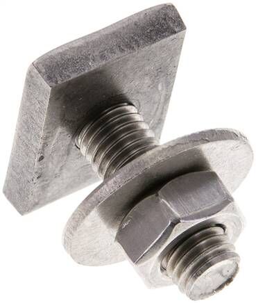 Vite con testa a martello HS M 10x35, acciaio inox A4 (33 x 23 x 6)