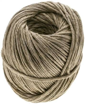 Spago a gomitolo grande da 500 g, circa 125 m, spessore 2,4 mm (intrecciato due volte)