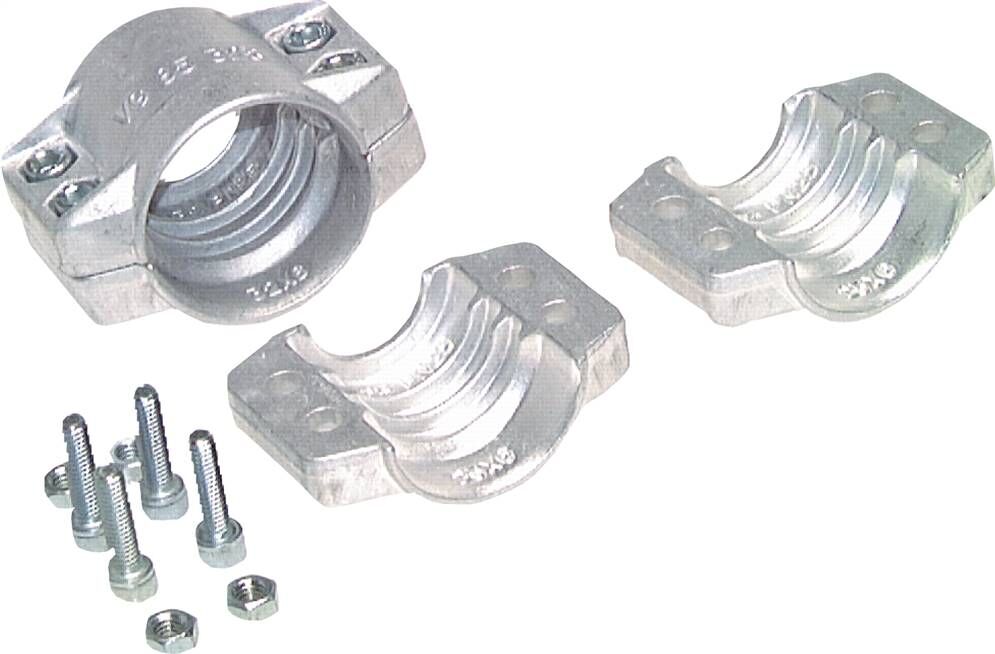 Coupelles de serrage 174 - 180mm, aluminium, EN14420-3 (DIN2817)