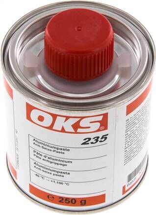 OKS 235/2351 - pasta di alluminio, barattolo con pennello da 250 g