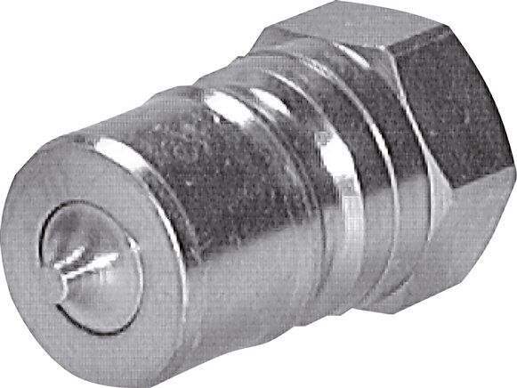 Giunto idraulico ISO 7241-1B, maschio, G 2"(IG), acciaio