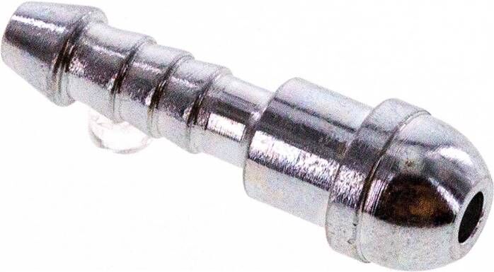 Nipplo per tubi flessibili, cono di tenuta a 60°, 4 - 5mm f. M 12 x 1,5 -G 1/4