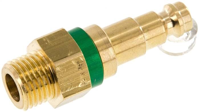 Connecteur d'accouplement (NW5) G 1/4"(AG), vert, cercle ? 10,5 mm