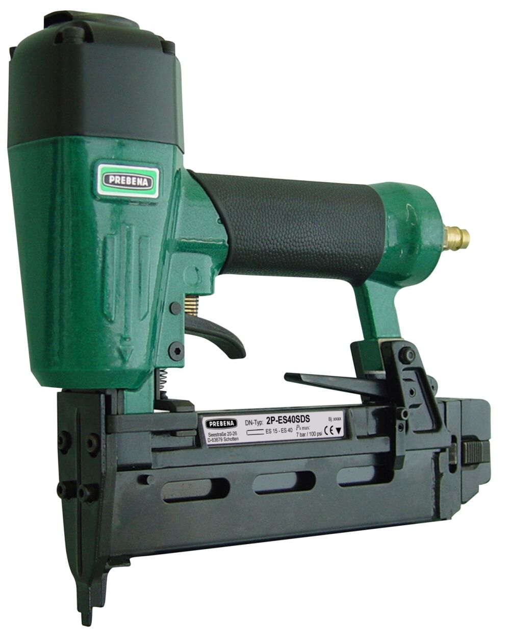 OFFERTA DF-Spar-Set Prebena Chiodatrice pneumatica professionale 2P-ES40SDS + ES-Box + Systainer