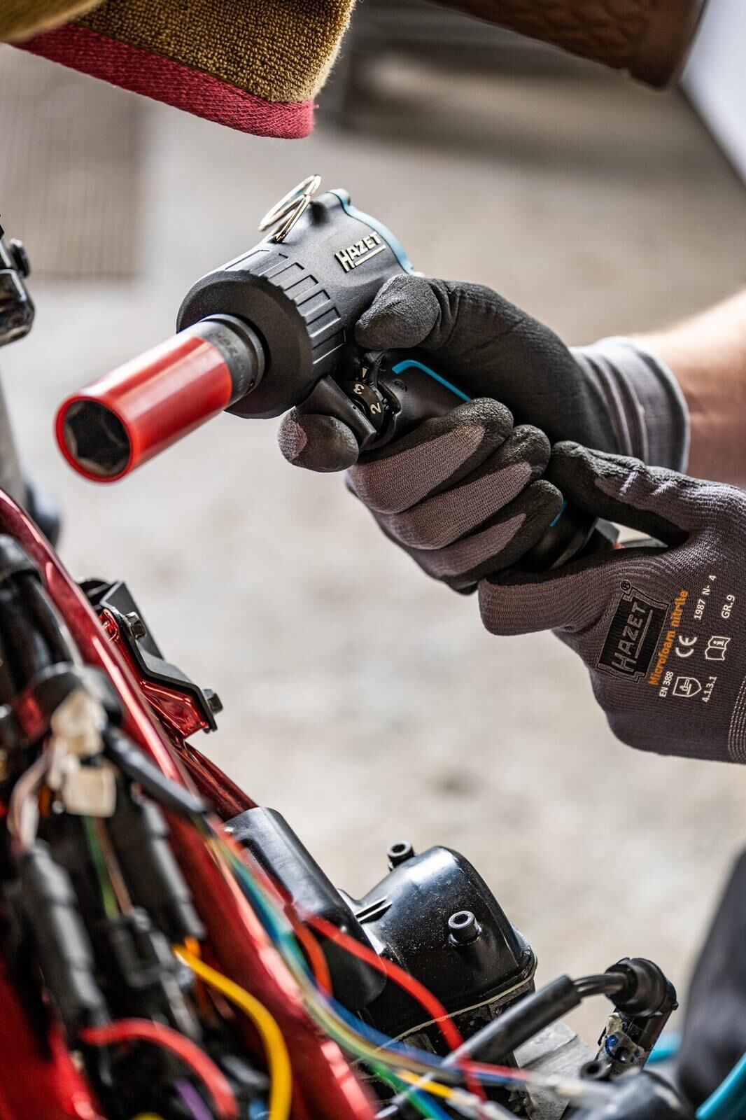 Avvitatore a impulsi HAZET - extra corto 9012M