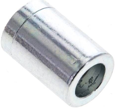 Manicotto di collegamento a pressione 1 SN...W & 2 SN...W (tubo flessibile spellato), 20,5 x 31 (Da x L)