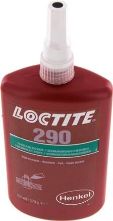 Frenafiletti anaerobico, Loctite, 250 ml, alta resistenza, 290/250