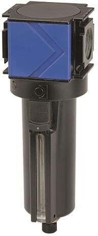 Filtre -variobloc- / G 1/4 / 1800 l/min / avec récipient métallique et tube de visualisation 125315 40 µm