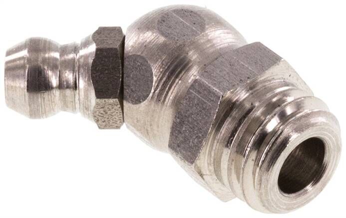 Ingrassatore conico a 45°, M 10 (conico), 1.4305 (esagonale)