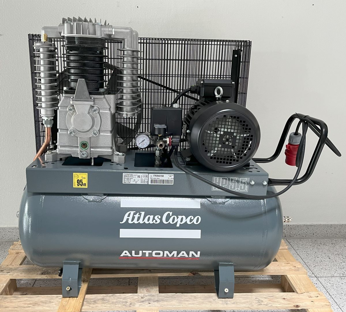 Compressore a pistoni Atlas Copco Automan AC55-11 E 90 T
