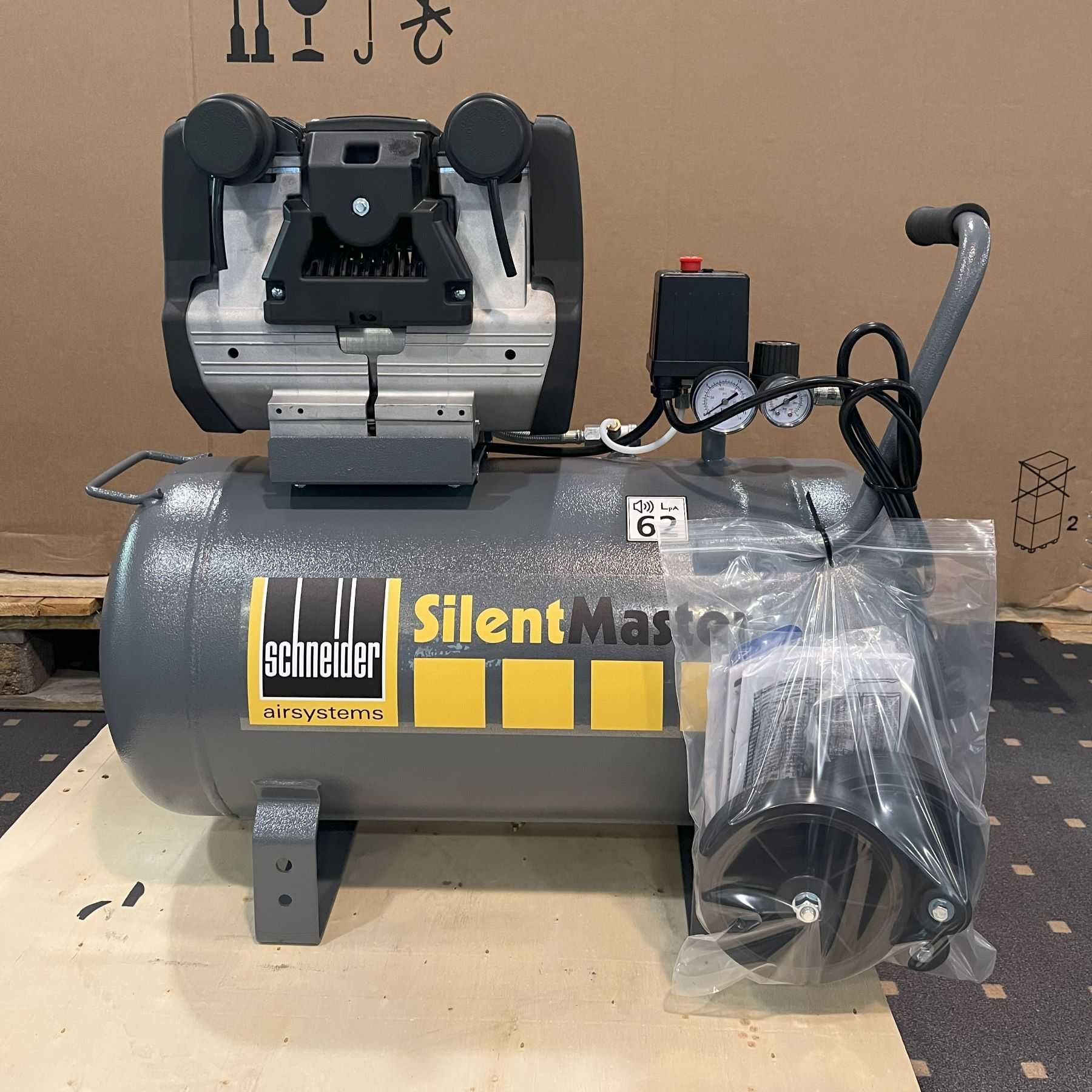 MERCE DI CLASSE B Compressore Schneider UNM 220-9-50 WSOF oil-free