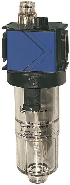 Lubrificateur à brouillard -variobloc- / G 1/2 / 4600 l/min / avec réservoir en polycarbonate 100705