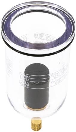 STANDARD Kunststoffbehälter f. Filter, Standard 2, Kondensatablass automatisch