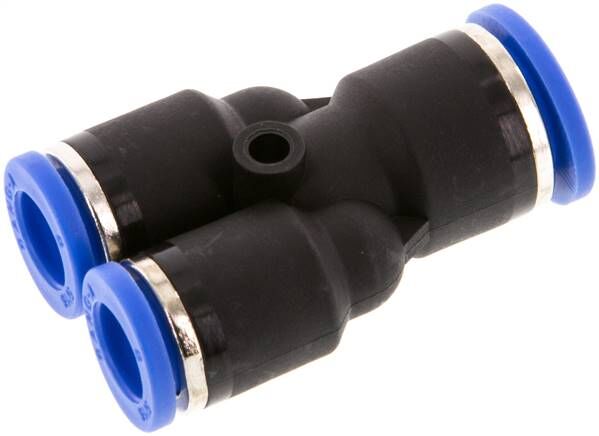 Connettore a Y a pressione 10mm-8mm, standard IQS