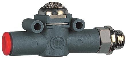 Schnellentlüftungsventil lineonline / G 1/4 mit Schalldämpfer / für Schlauch 6mm 106780