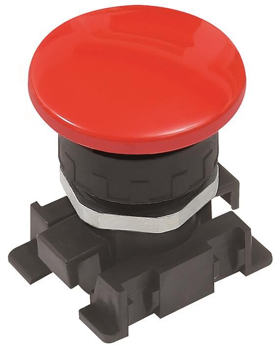 Bouton coup de poing rouge / monostable RPT-M 106456