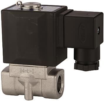 Magnetventil (2/2) /stromlos geschlossen G 1/4 / Edelstahl / 230 V AC / 50 Hz 116578