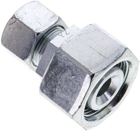 Inserto di riduzione 25 S-16 S (M24x1,5), acciaio zincato, con cono di tenuta e O-ring