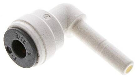 Connettore push-in angolato 3/16" (4,76 mm) Nipplo push-in-3/16" (4,76 mm) tubo, IQS-