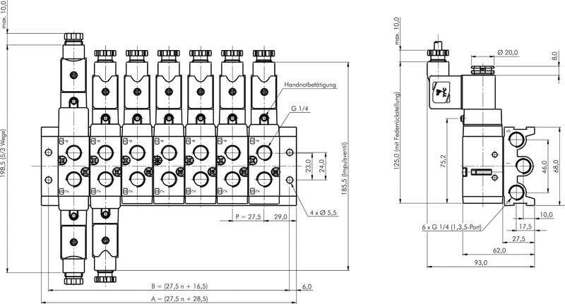Kit di guarnizioni per MF4500
