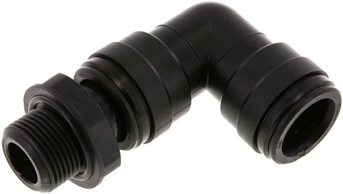 Connettore push-in angolare G 3/4"-22mm, IQS-Big