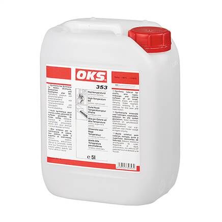 OKS 353, olio per alte temperature, colore chiaro - tanica da 5 l (DIN 51)