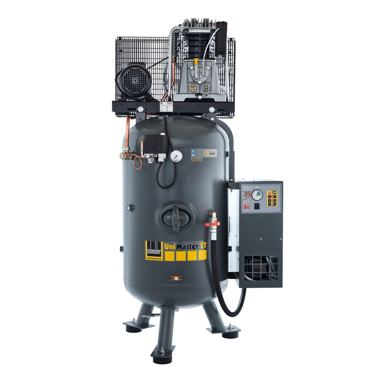 Compressore Schneider UNM STS 1000-15-500 XDKC w. Essiccatore di refrigerante e interruttore star delta 1121580528