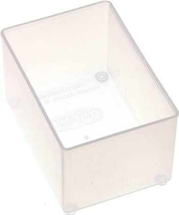 Scatola assortimento, scatola inserti singola, 55 x 79 x 47 mm