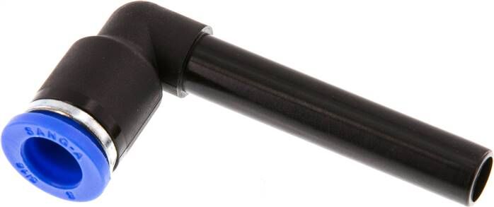 Winkel-Steckanschluss, langer 8mm Stecknippel, IQS-Standard