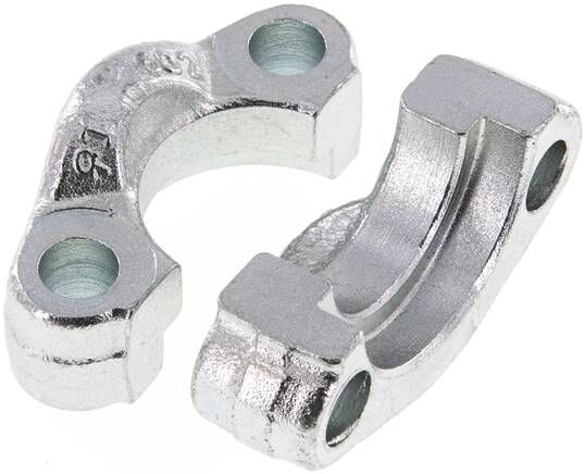 Demi-brides SAE 3/4"-SAE (6000 PSI) (41,3mm), acier galvanisé