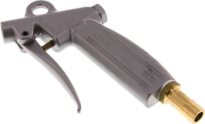 Pistola di soffiaggio in alluminio senza ugello, con filettatura interna M 12 x 1,25 13 mm