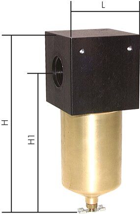 Hochdruck-Filter bis 40 bar (5 µm) G 2"