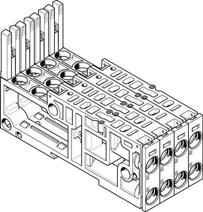 FESTO VMPAL-AP-4X10 (560981) Anschlussplatte