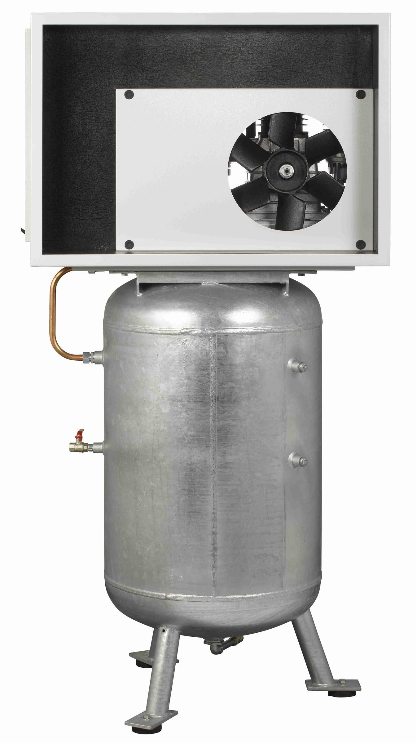 RENNER RIKO 960/270 ST-S Industrie-Kolbenkompressor 10bar - Behälter, Schalldämmhaube
