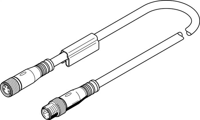 FESTO NEBU-M8G4-R-2-M8G4 (556946) Verbindungsleitung