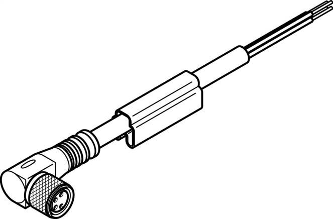 FESTO NEBU-M8W4-K-2.5-LE4 (541344) Verbindungsleitung